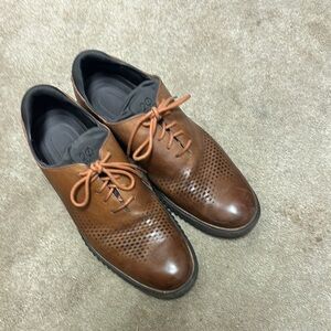 Men's Brown Leather Dress Shoes